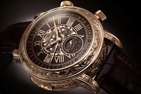 patek philippe with a sky moon tourbillon